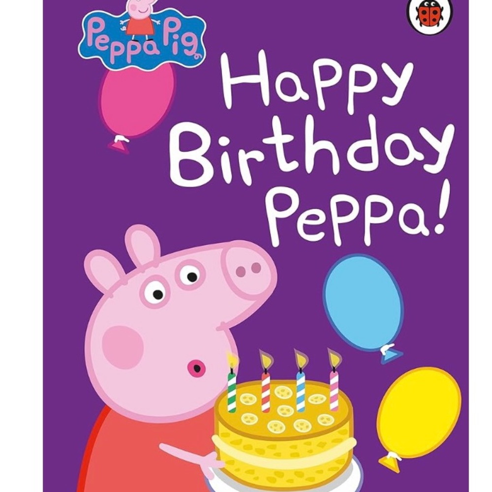 Peppa Pig Happy Birthday Book brand new